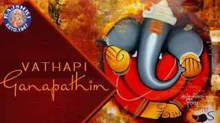 Download Vathapi Ganapathim Bhaje With Lyrics | Popular Devotional Ganpati Song MP3