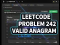 LeetCode 242 Valid Anagram O n Python Guide Hindi
