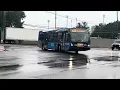 Novabus LFS and new flyer XD40 on the bx25 and Bx26 bus at Allerton avenue