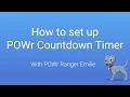 How to Create a POWR Countdown Timer for FREE