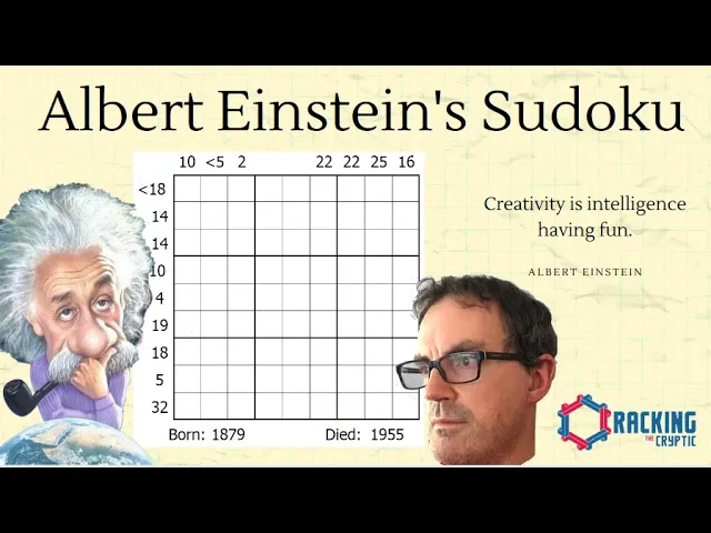 Albert Einstein's Sudoku