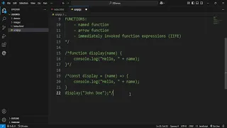 JavaScript Fundamentals Lesson 12 Functions