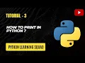 Print Statement in Python Print Function print function Hello World Program in Hindi