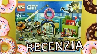 LEGO City Otwarcie sklepu z pączkami 60233 / RECENZJA