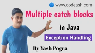 Multiple catch blocks in java What is multiple catch block in Java Exception handling in java