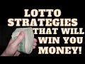 Lotto Strategies That Make You Money