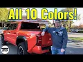 All 2024 Toyota Tacoma Colors - See All 10 in Action