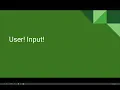 AP CS P Unit 1 Lesson 5 - User Input