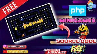 Building Pacman using JavaScript Free source code Genie Projects World