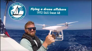 How we’re flying and recovering a drone from our sailboat // On The Wind TV #8