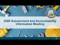 2026 Assessment and Accountability Information Meeting AAIM Day 1