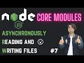 Node JS Asynchronous File System Core Modules Reading and Writing File Asynchronously in Hindi