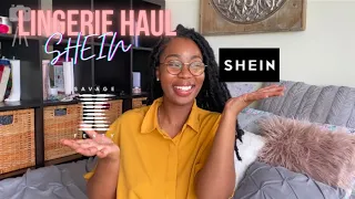 SHEIN VS SAVAGE X FENTY LINGERIE HAUL
