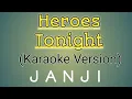 Download Lagu HEROES TONIGHT( Karaoke Version)Janji