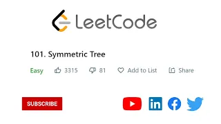 101 Symmetric Tree Java - Leetcode