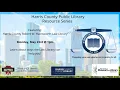 Harris County Public Library Resource Series