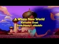 Download Lagu Aladdin | A Whole New World | Karaoke Duet