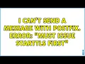 I can t send a message with postfix Error Must issue STARTTLS first 2 Solutions