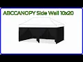 REVIEW 2026 ABCCANOPY Side Wall 10x20 ESSENTIAL details