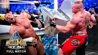 FULL MATCH Triple H Vs Brock Lesnar No Holds Barred Match WrestleMania 29 