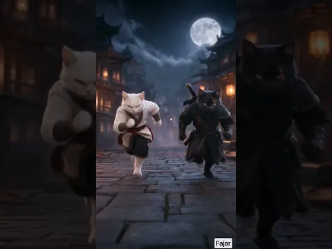 🐱🔥 The battle is getting more intense! Kungfu Cat is ready to unleash his ultimate power.