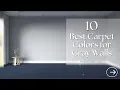 Carpet Color Ideas for Room with Gray Walls 10 Elegant Options