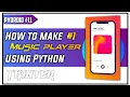 Make a Music Player using Python GUI project python Music player using tkinter Pydroid3 Part 1
