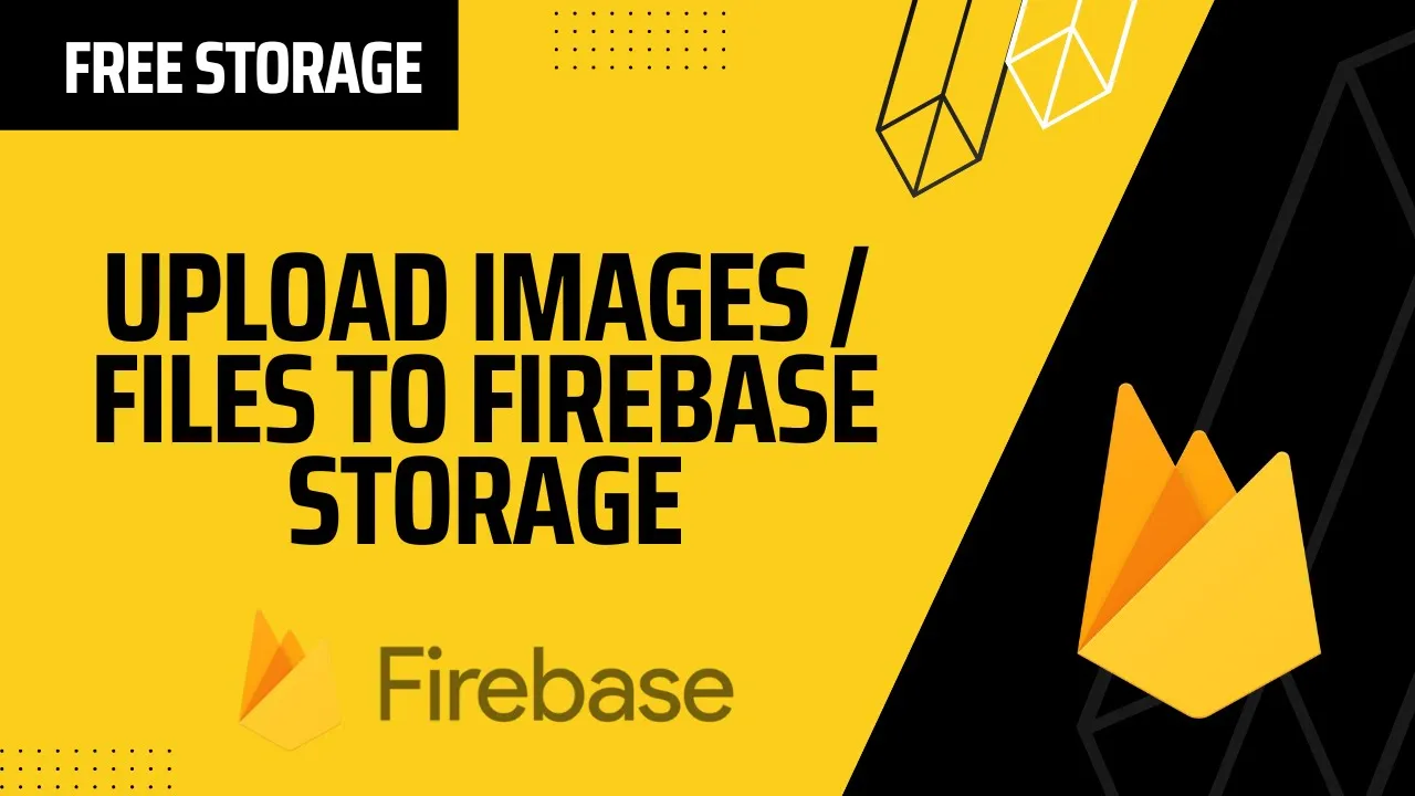 Outline Video Upload Images / Files to Firebase Cloud Storage using Node JS