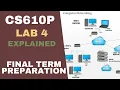 cs610p final term preparation cs610p lab 4