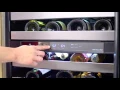 Wine Cellar and Beverage Center with Two Temperature-Controlled Zones KitchenAid