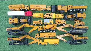 Bulldozer, Excavator, Compactor, Wheel Loader, Dump Truck, Forklift, Mobil Beko, Mobil Derek, eps 45