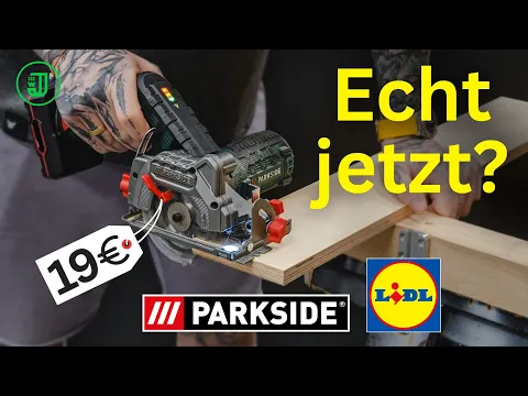 Download MP3 AKKU HANDKREISSÄGE von PARKSIDE für 19 EURO: Diese SÄGE macht mich SPRACHLOS! 😲 | Jonas Winkler