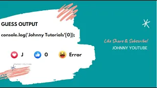 JavaScript Arrays Index value JavaScript Tricky Questions JavaScript Tutorials for beginners