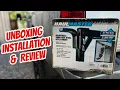 Harbor Freight Haul Master 8-in-1 adjustable hitch mount unboxing review installation