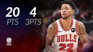 Anfernee Simons 20 pts 4 threes vs Raptors season