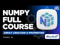 Arrays Key Properties ndim Shape Size NumPy in Telugu