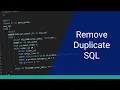 How I Removed Duplicate Code From This SQL