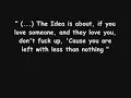 Pearl Jam - Nothingman [Lyrics]