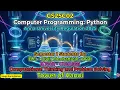 CS25C02 Computer Programming Python Tower of Hanoi Computational Thinking Problem Solving R2025