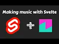 Tone js Svelte - Build a Step Sequencer Making music with Tone js