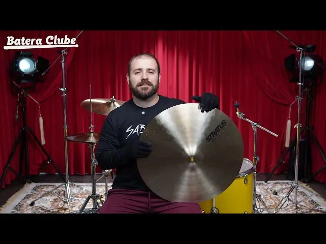 Kit de Pratos Sabian Stratus Traditional B20 Big com Chimbal 15