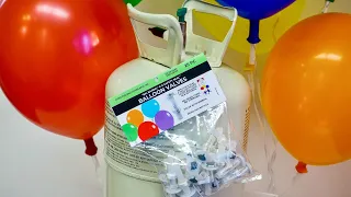 How To Use Big Barrel E-Z Safety Seal Helium Balloon Valves by Creative Balloons Manufacturing Inc