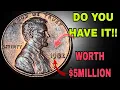 US 1982 No Mint Mark One Cent Coins - United States Lincoln Penny Coins