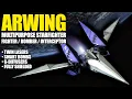 The Starfighter that could RUIN Star Wars Ships Star Fox Arwing Breakdown