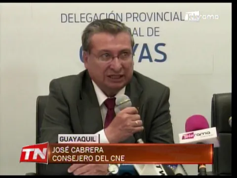 Primeros resultados de elecciones se empezarían a transmitir a las 20h30