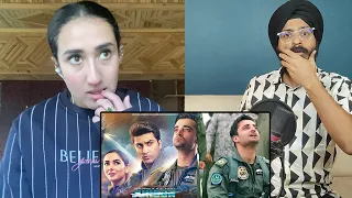 indian reaction to parwaaz hai junoon intro scene reaction fighter jet fight scene raula pao