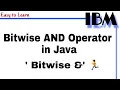 Bitwise AND Operator in Java Class 25 Why we need Bitwise Operator in Coding