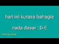 Lagu belajar gitar (Hari ini kurasa bahagia)
