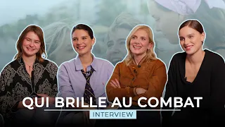 QUI BRILLE AU COMBAT - Interview