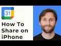 How to Share Google Calendar on iPhone 2025 Full Guide